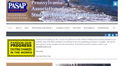Desktop Screenshot of pasap.org